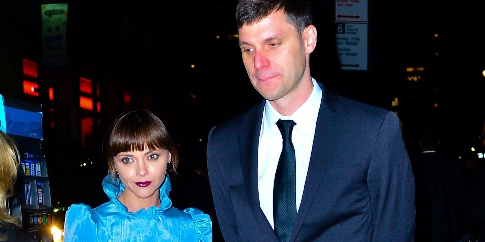 Christina Ricci mit James Heerdegen