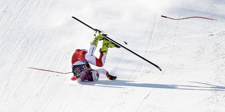 Urs Kryenbühl ist in Kitzbühel schwer abgeflogen. 