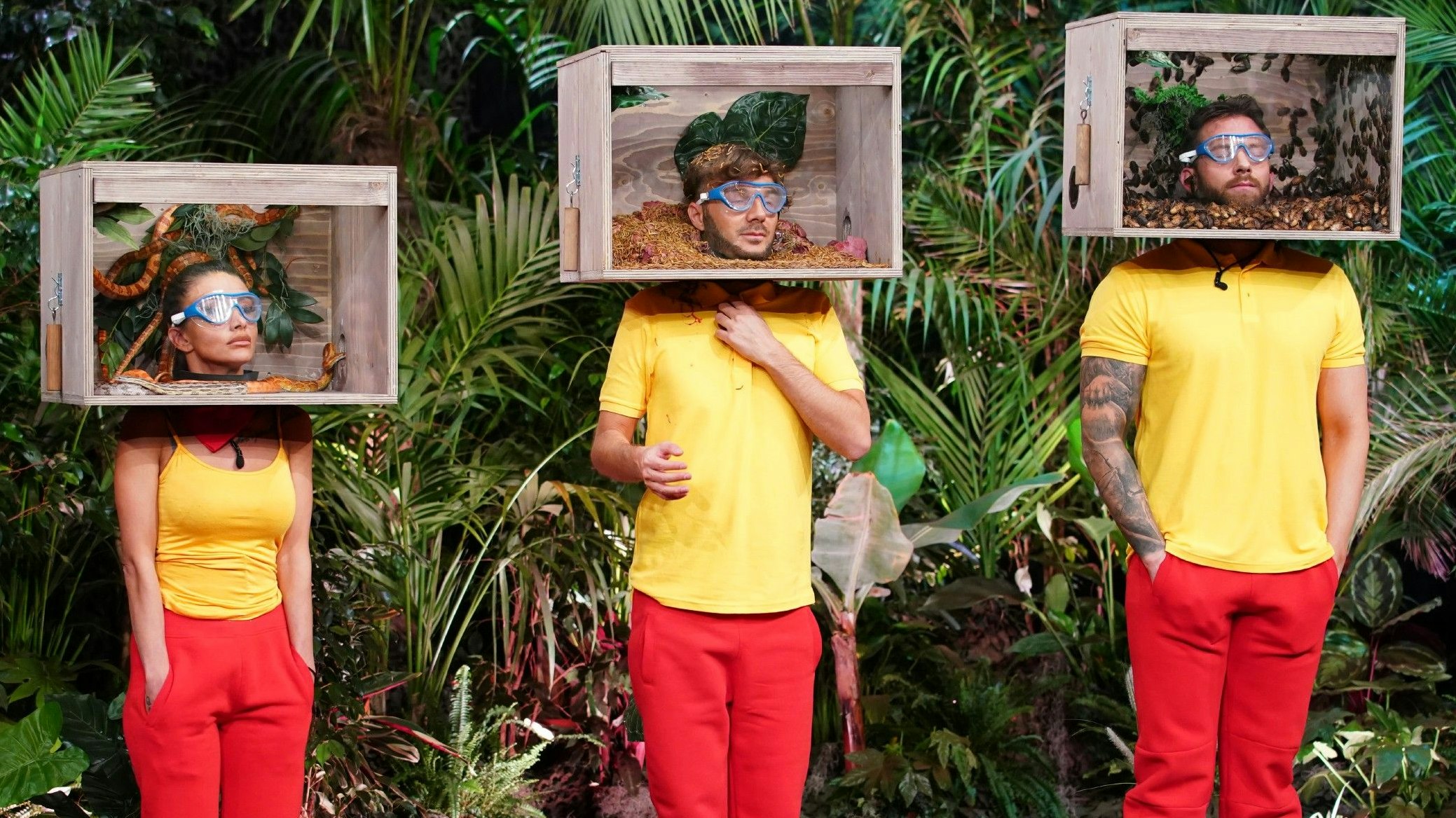 Dschungelshow (Tag 7, 21.1.2021): Christina, Sam, Oliver