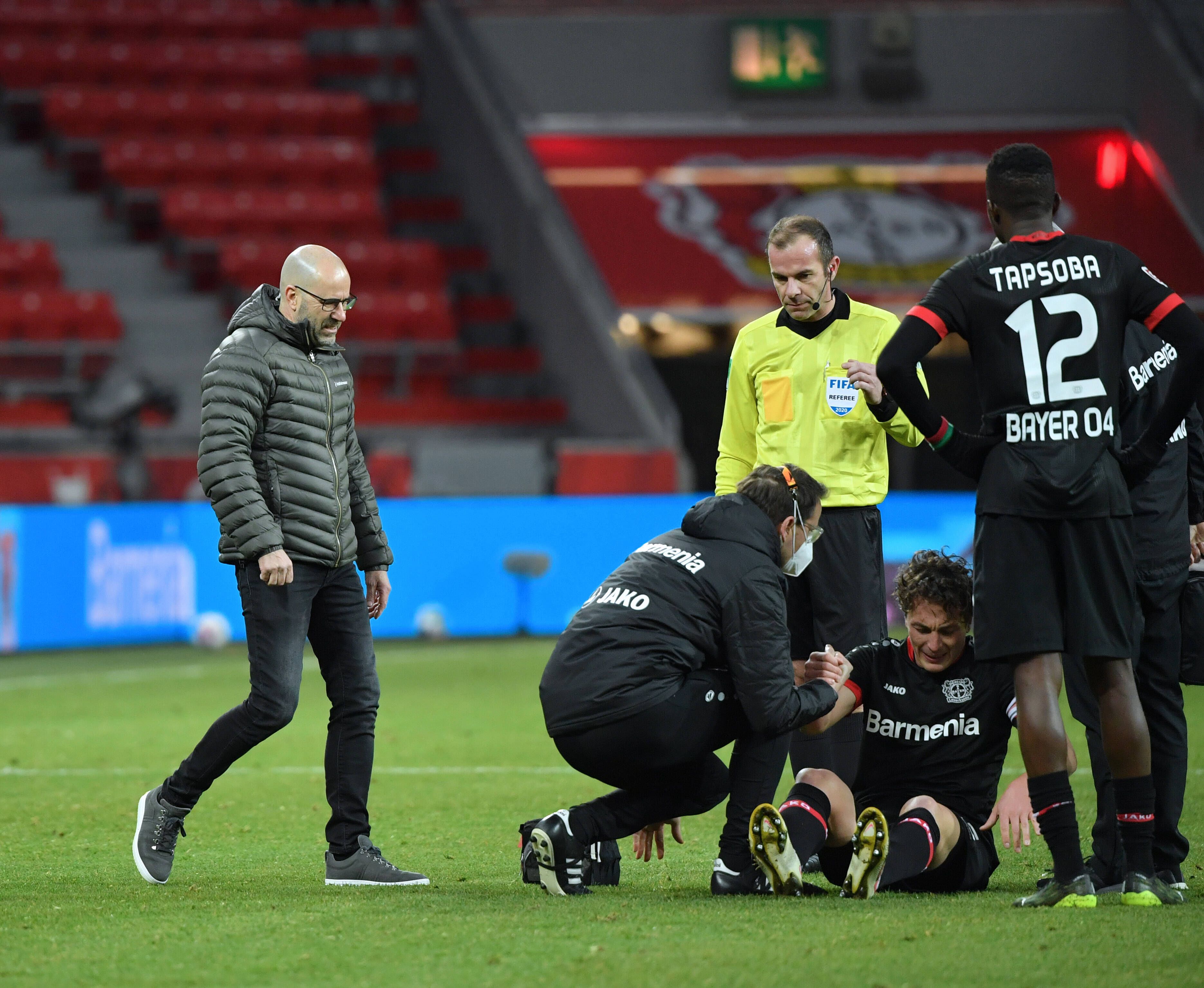Julian Baumgartlinger verletzte sich gegen Wolfsburg. 