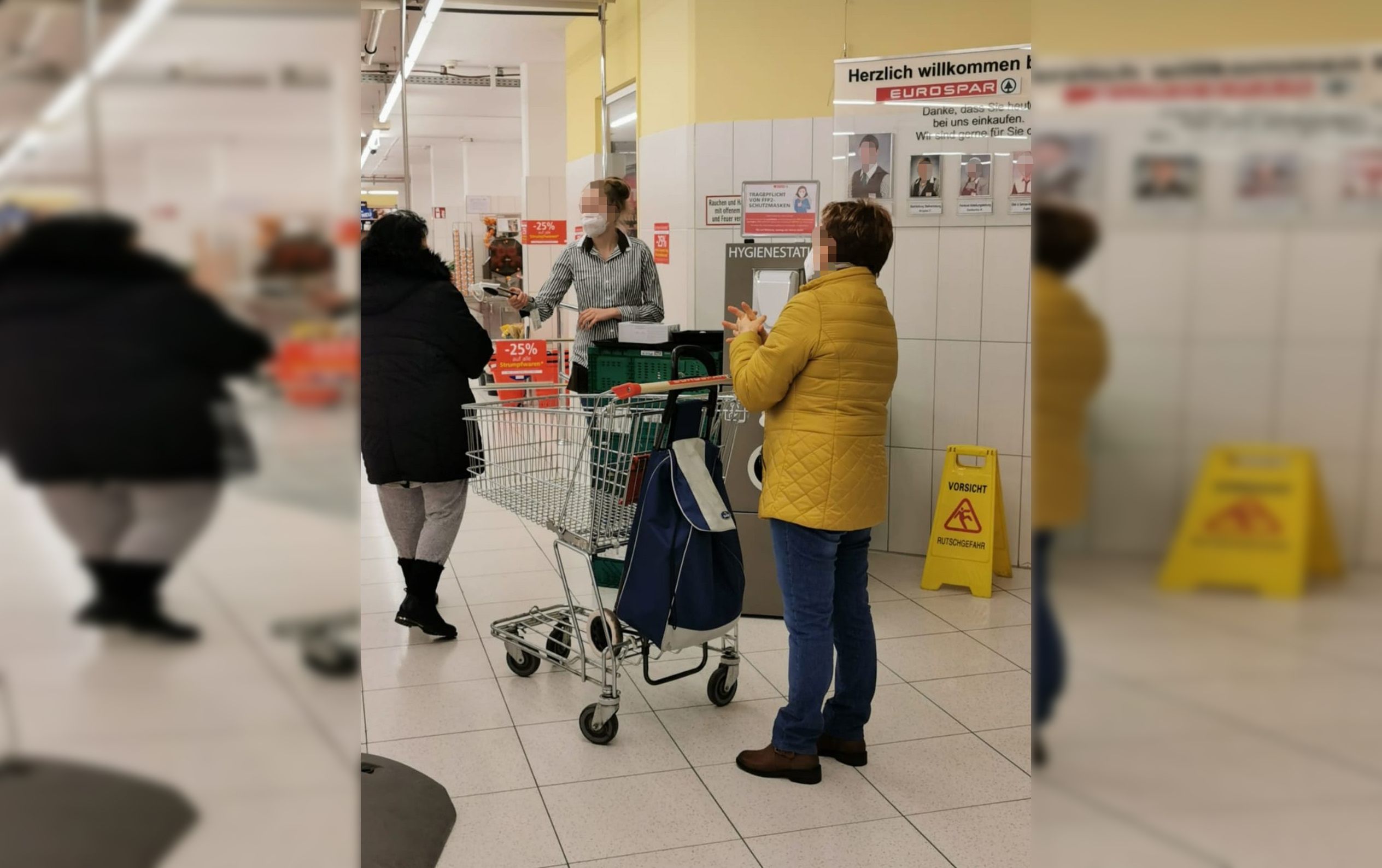 Ein Leser entdeckte die tolle Aktion.