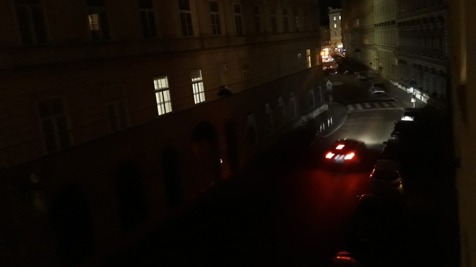 Alles dunkel im vierten Bezirk