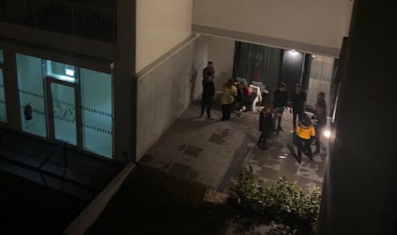 In Wien feierten Studenten eine Corona-Party.