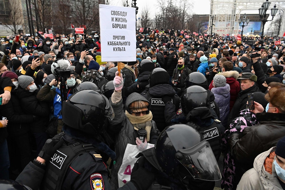 Proteste in Moskau