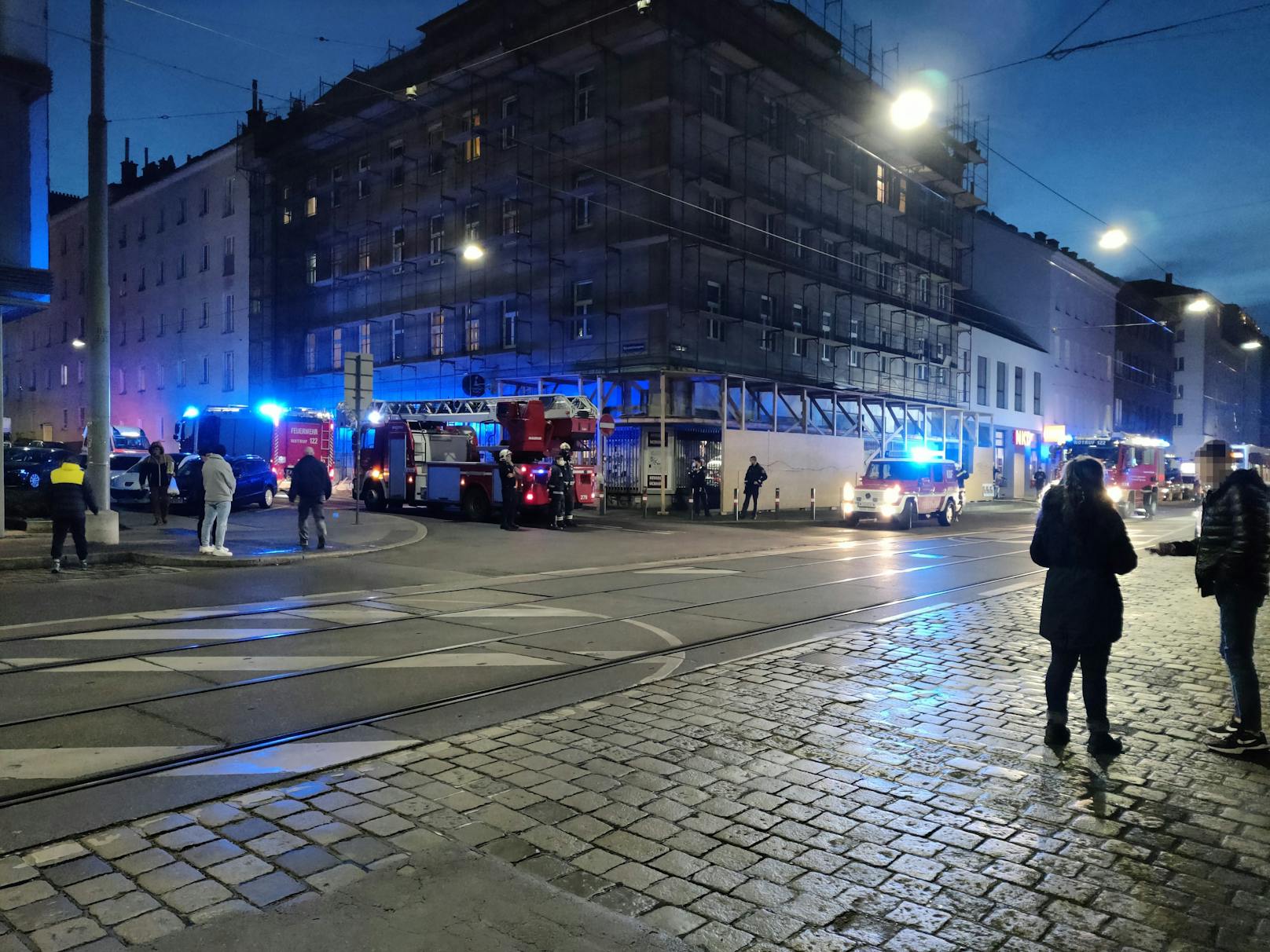 In Wien kam es zu einem Brand in einer Wohnung.