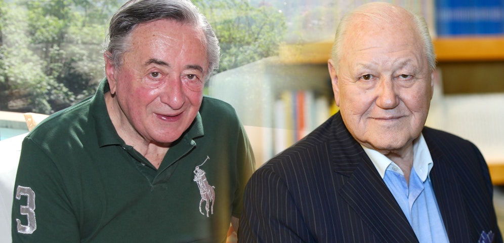 Richard Lugner und Charly Blecha