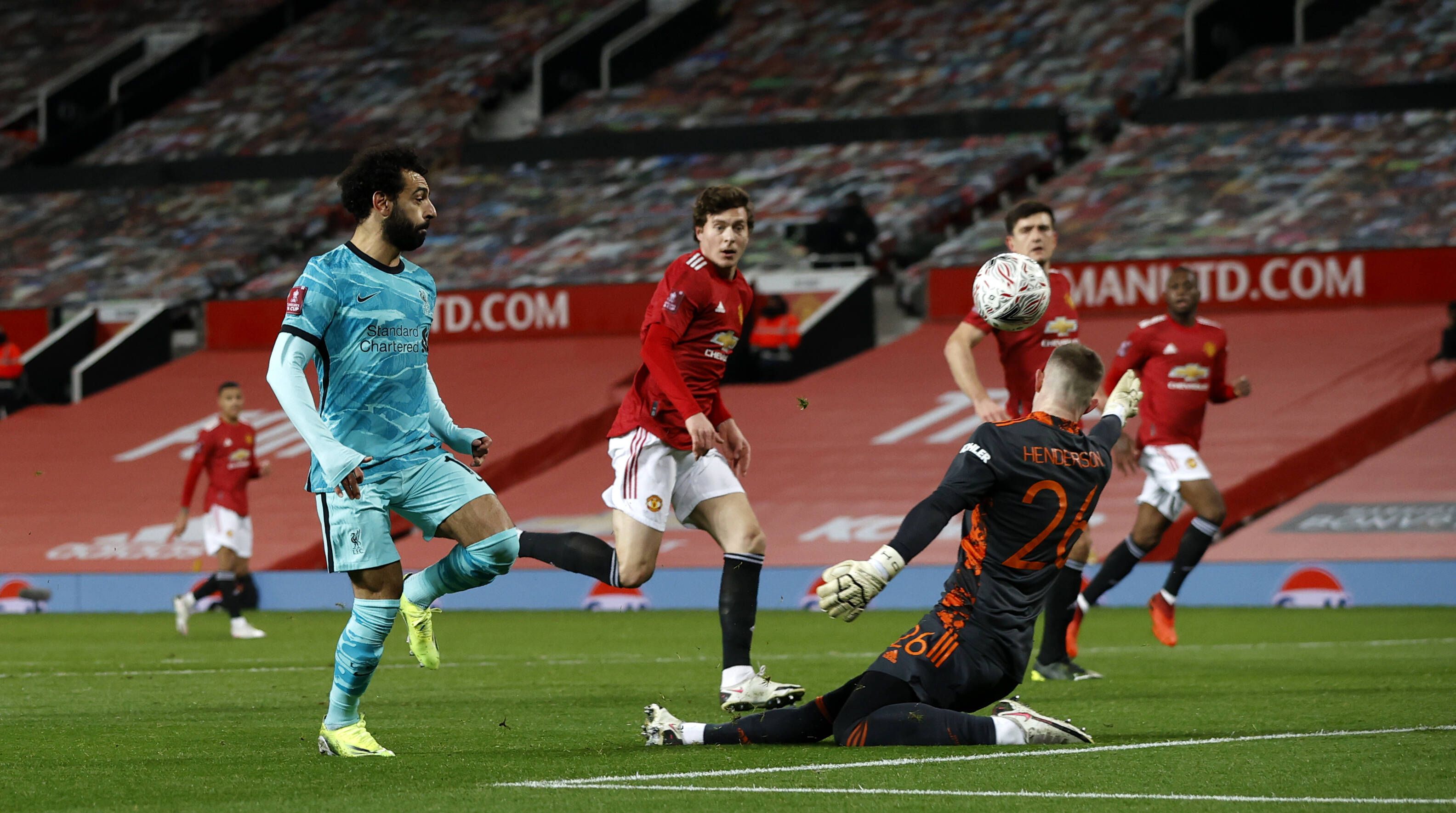 Manchester United bezwang Liverpool.