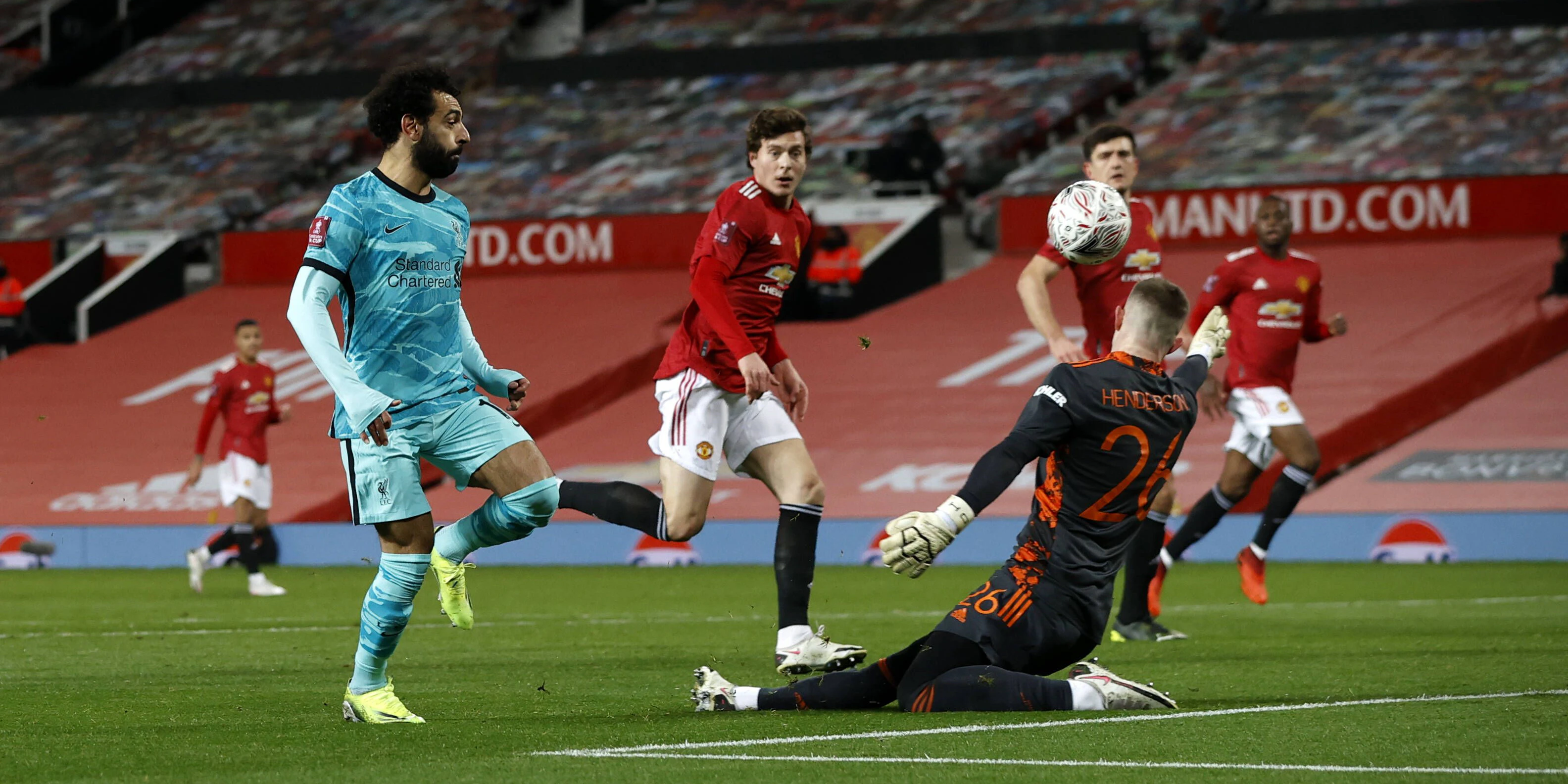 Manchester United bezwang Liverpool.