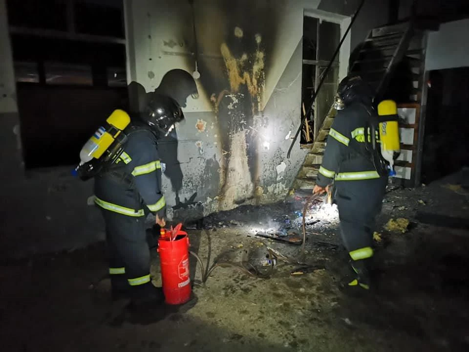 Die Florianis löschten gleich zwei Mal an dieser Stelle.