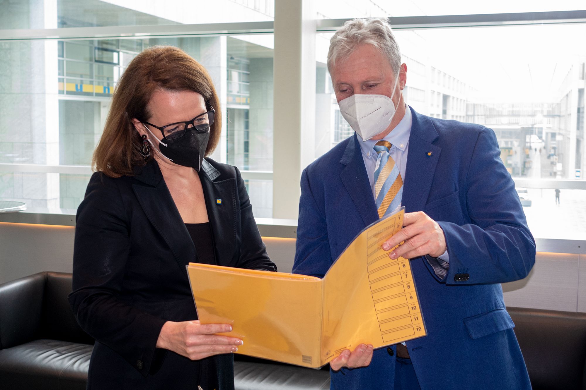Teschl-Hofmeister und Landtagsabgeordneter Gerhard Schödinger.