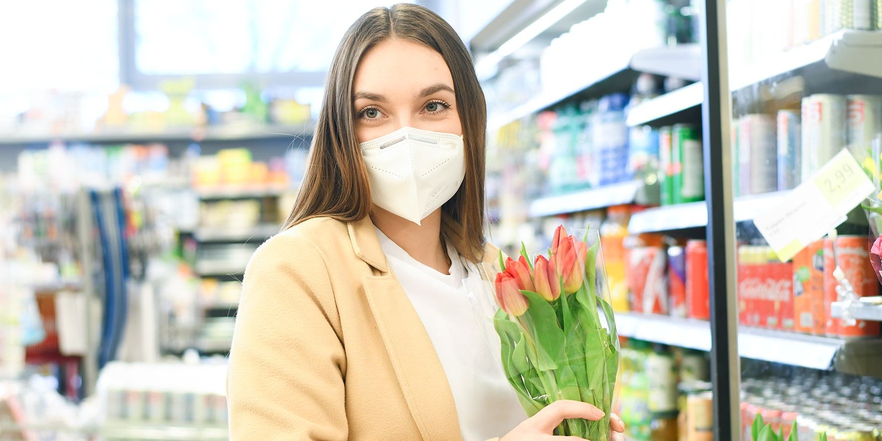 Ab Montafg gilt die FFP2-Maskenpflicht auch in Supermärkten.