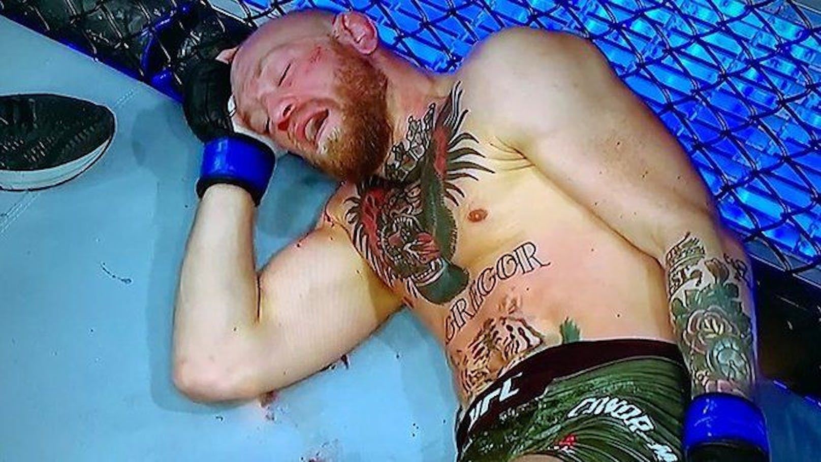 Conor McGregor wurde zum ersten Mal ausgeknockt.