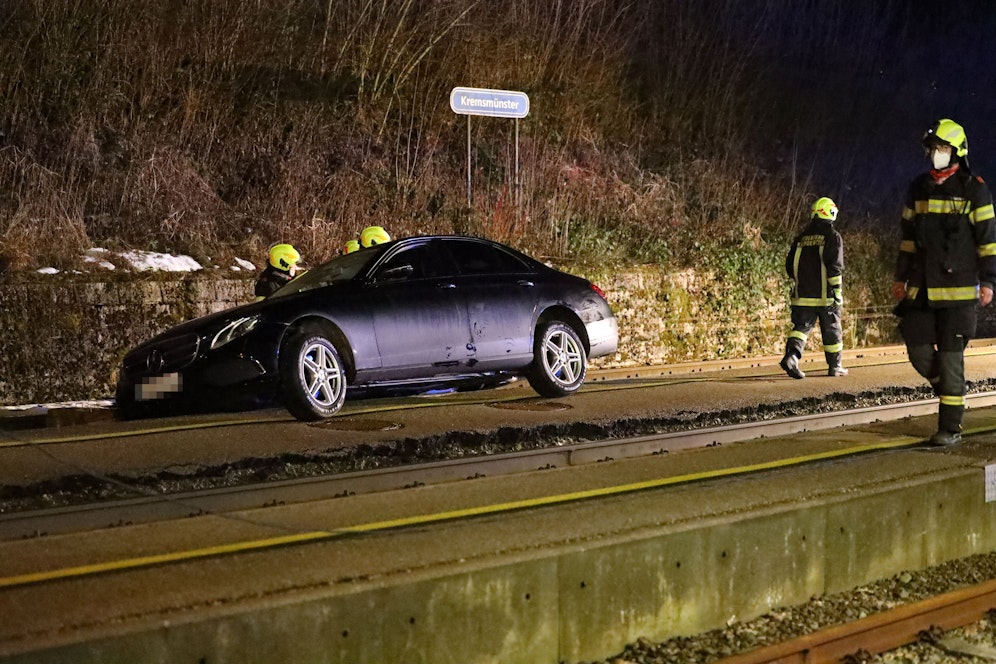 Die Feuerwehr Kremsmünster wurde zum Einsatz gerufen.