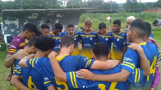 Die Spieler von Palmas Futebol e Regatas