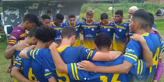 Die Spieler von Palmas Futebol e Regatas