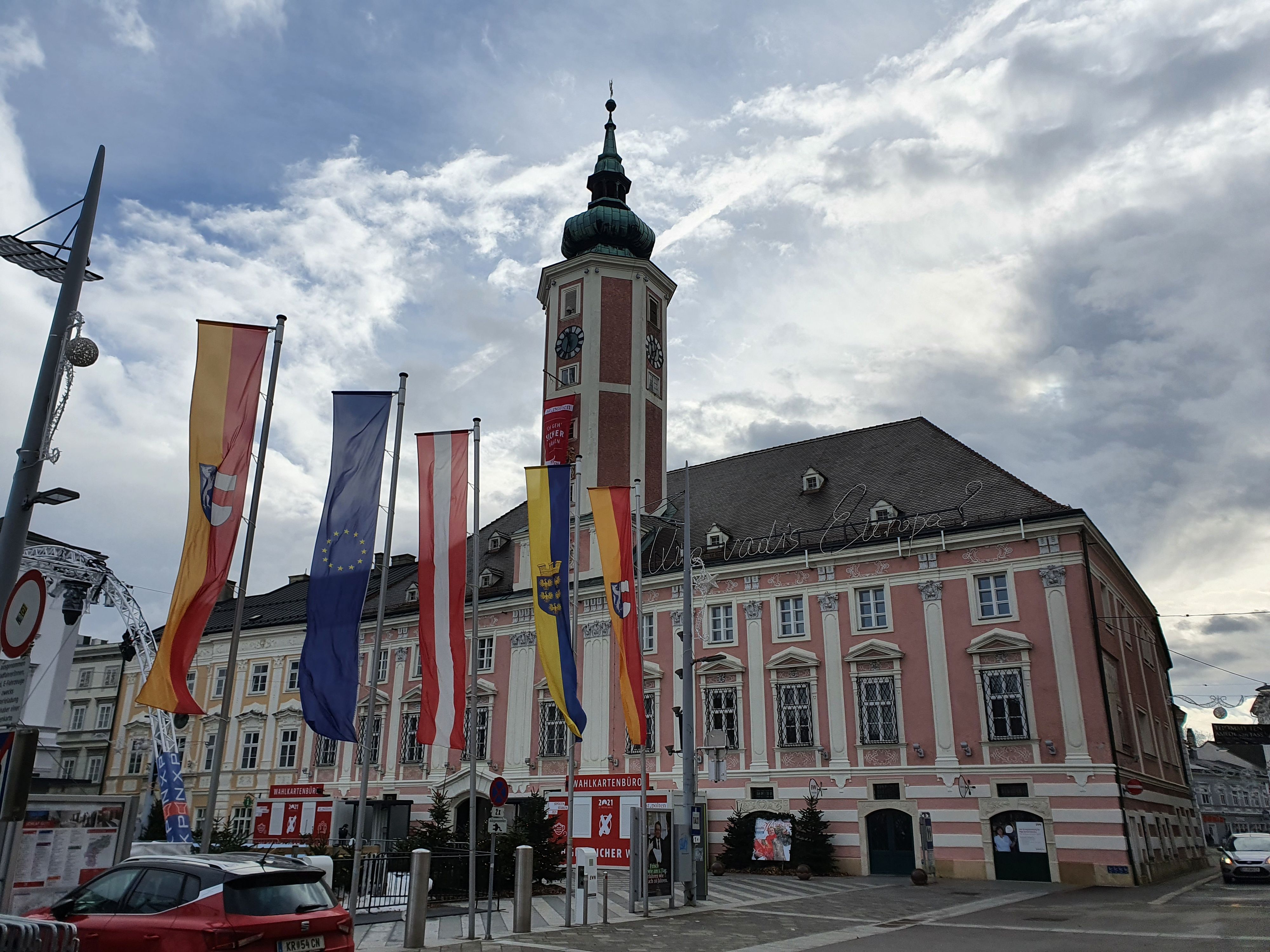 Das Rathaus in St. Pölten