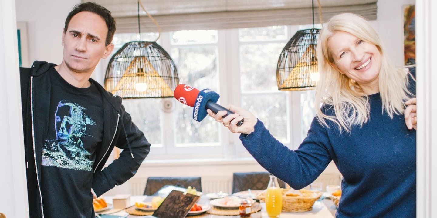 Comedian Gernot Kulis plauderte mit Claudia Stöckl.