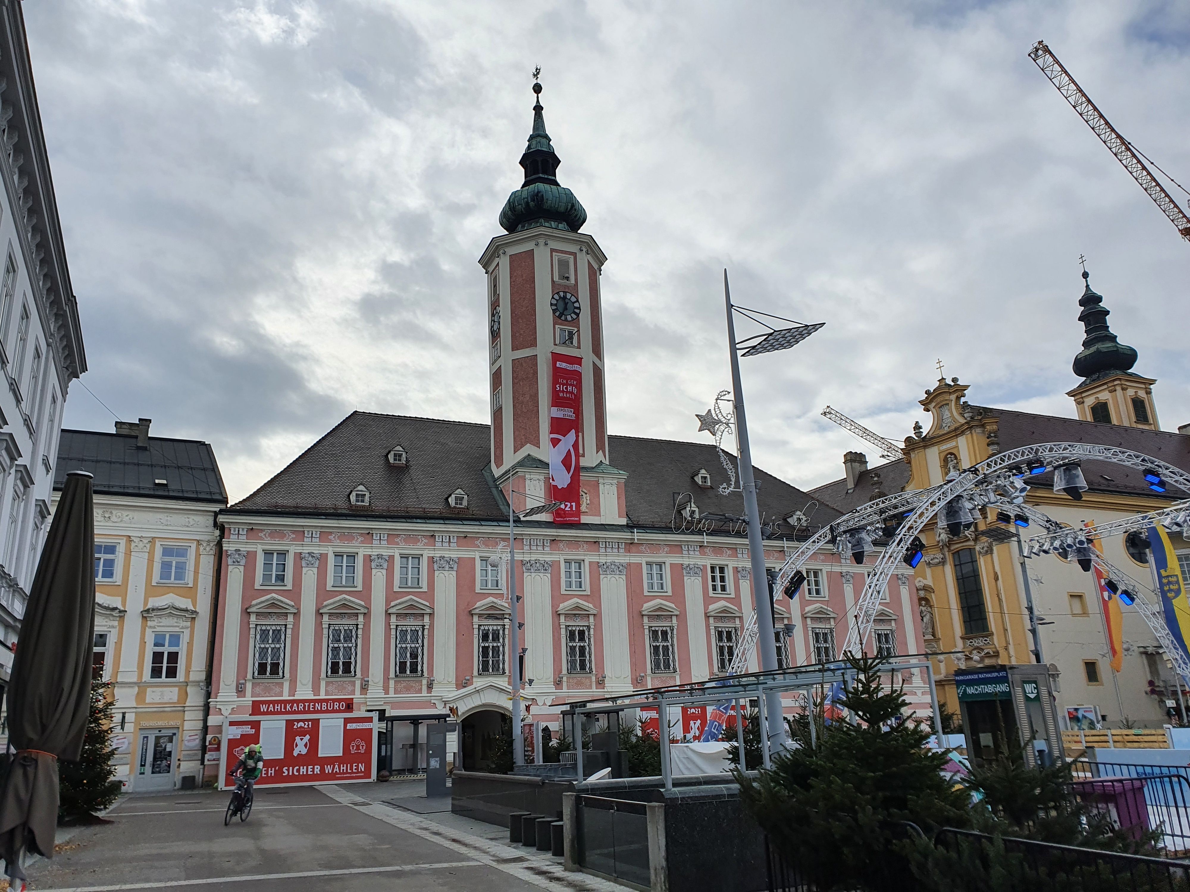 Das Rathaus in St. Pölten