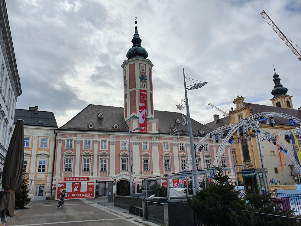 Das Rathaus in St. Pölten