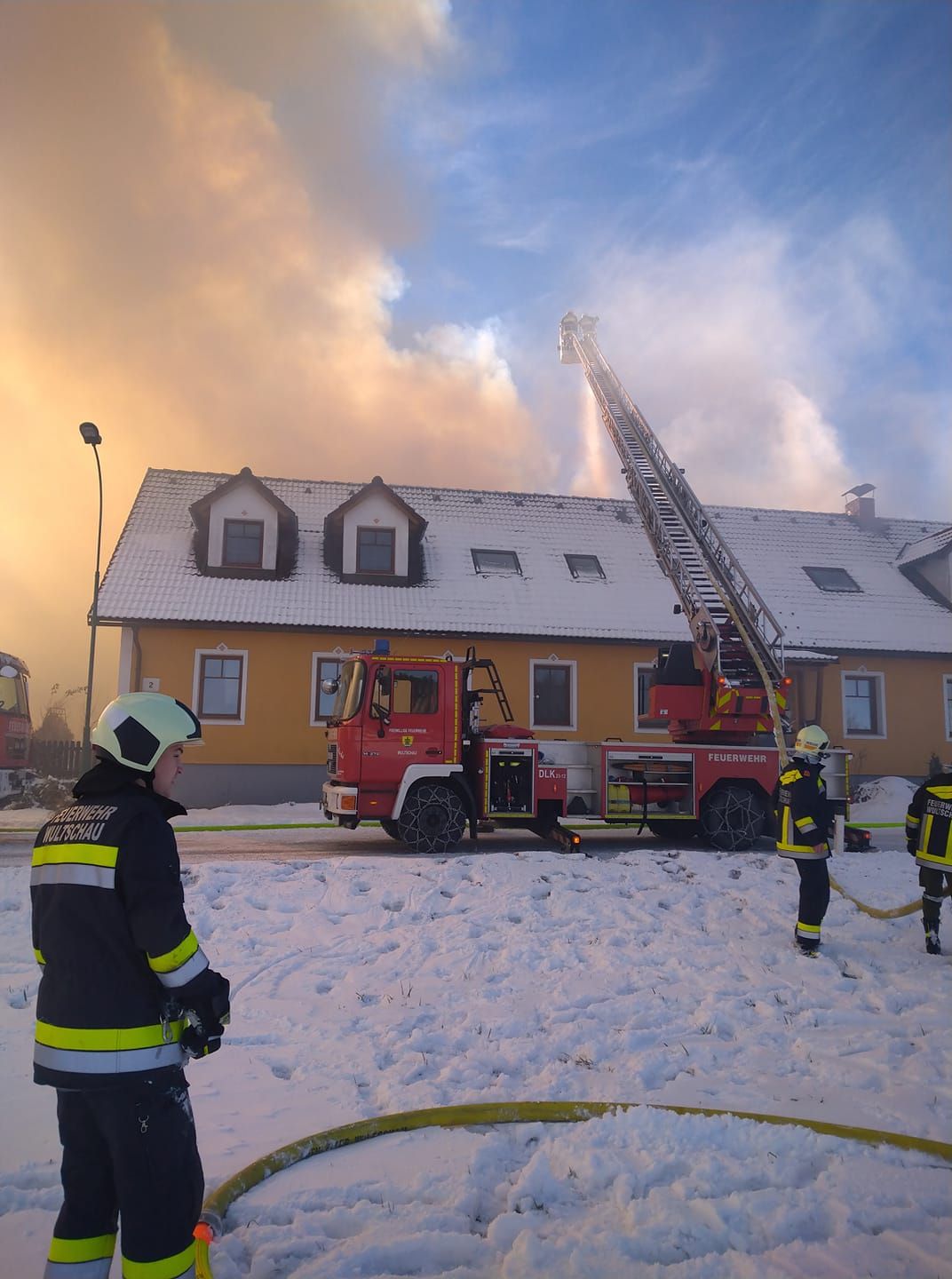 Die Feuerwehr stand im Großeinsatz.
