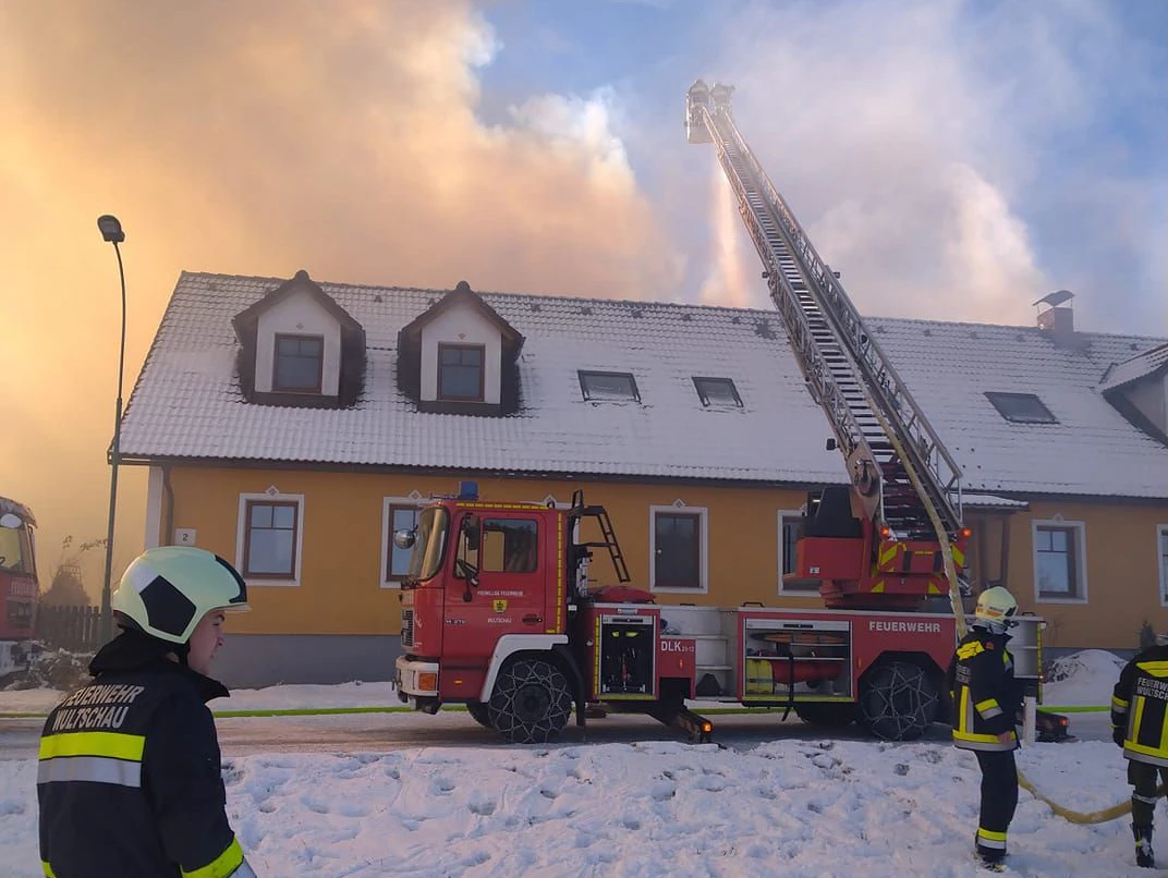 Die Feuerwehr stand im Großeinsatz.