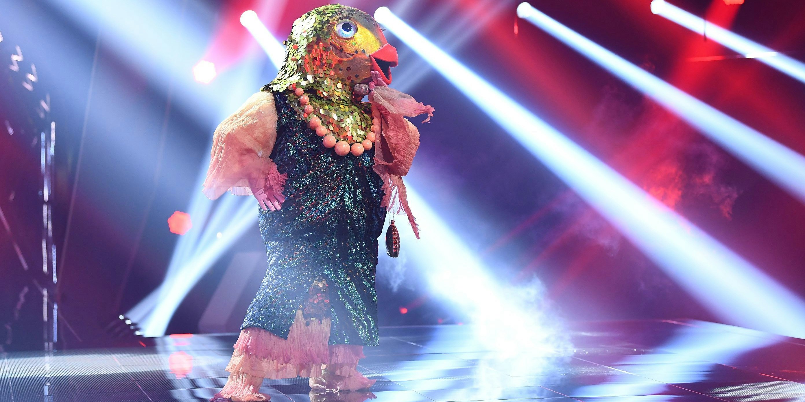 Rainer Schönfelder gelang in seinem Kostüm der Einzug ins Halbfinale der Puls4-Show.