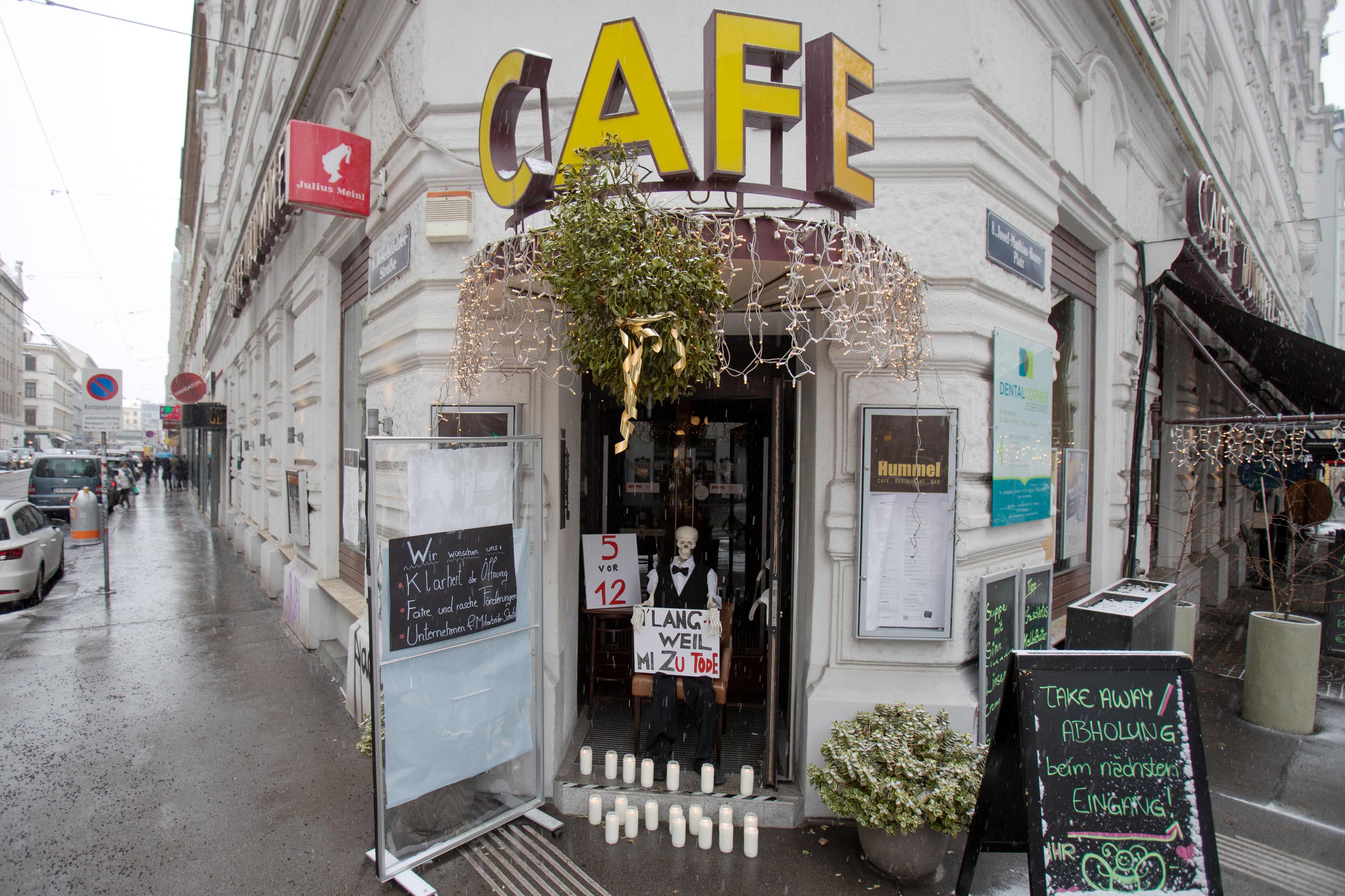 "5 vor 12"-Protest: Wirte wollen endlich wieder aufsperren dürfen