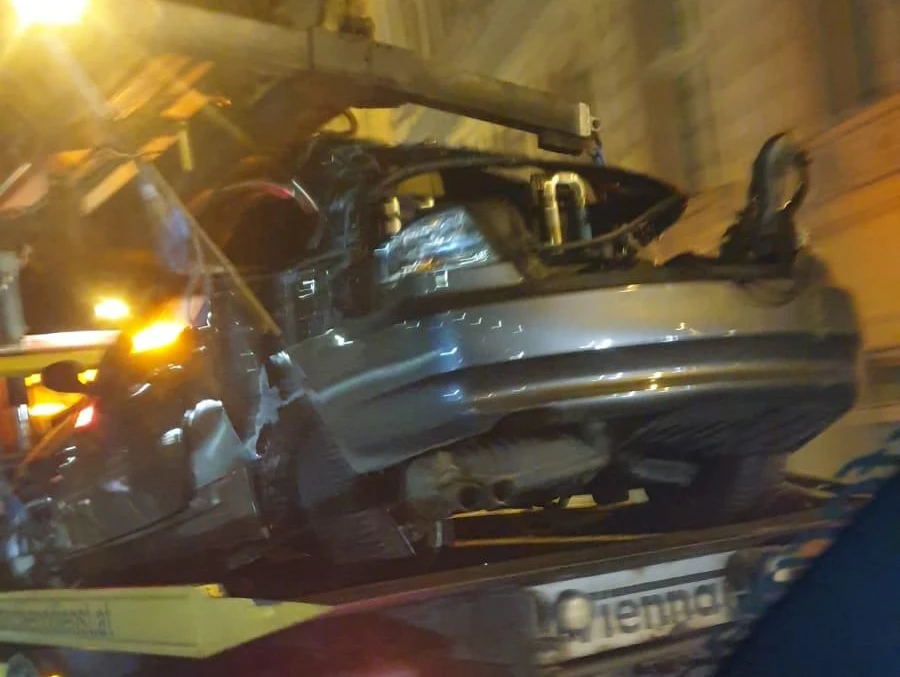 Am Freitagabend kam es zu einem Unfall.
