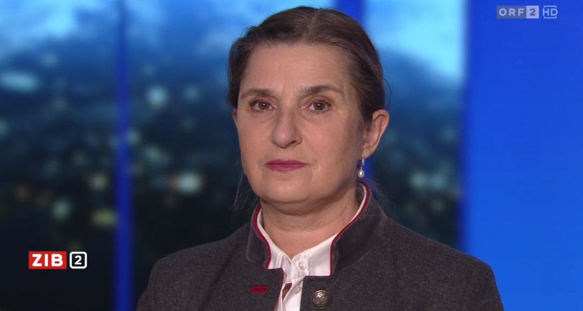 Virologin Dorothee von Laer in der "Zeit im Bild 2"