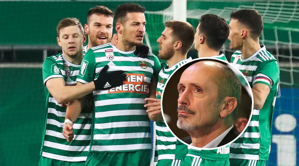 Rapid-Legende Gerry Willfurth sitzt aktuell im Präsidium.