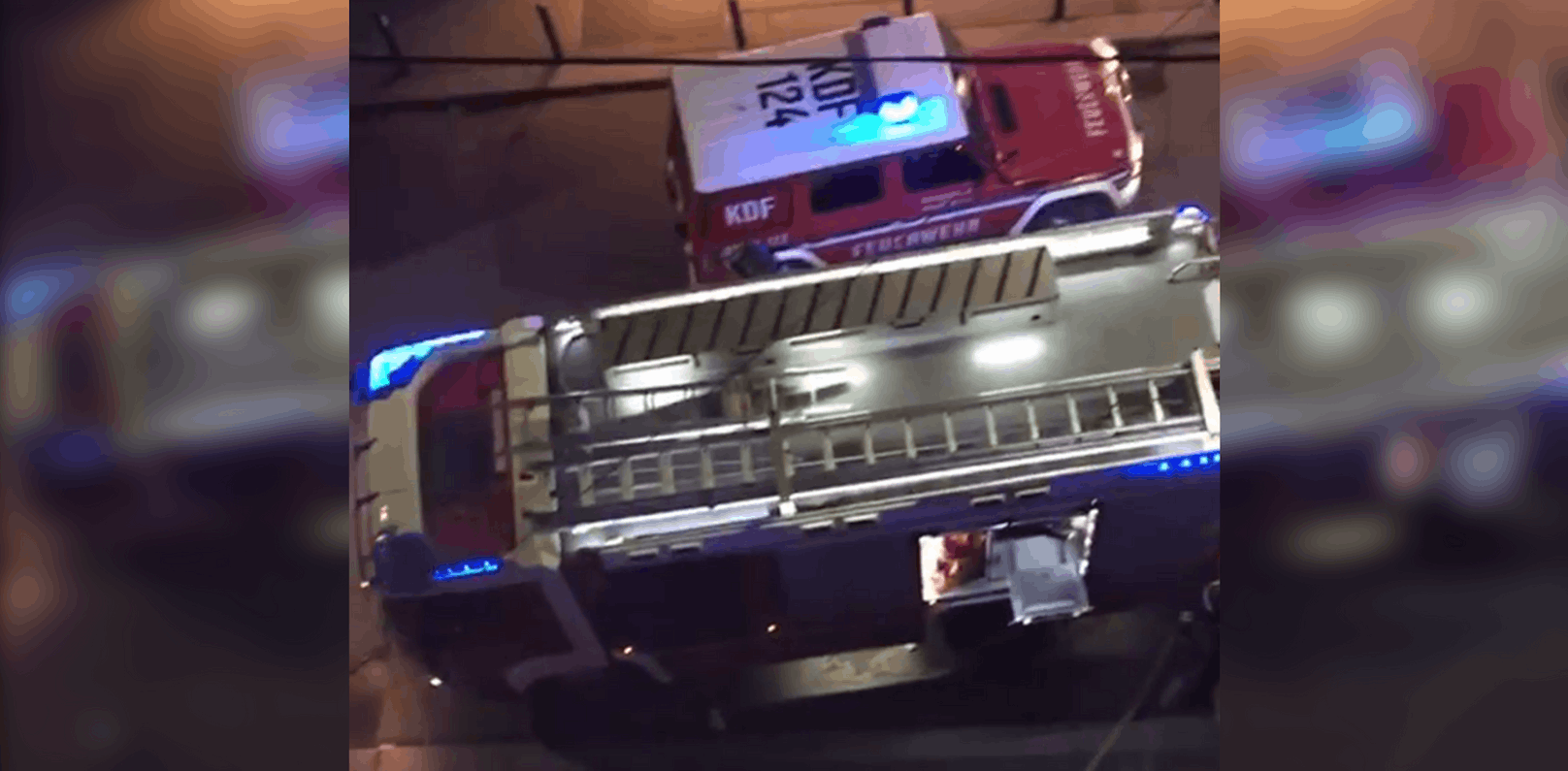 Sonntagnacht rückte die Feuerwehr nach Wien-Meidling aus