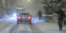 Österreich wird weiß – hier fällt in der Nacht Schnee