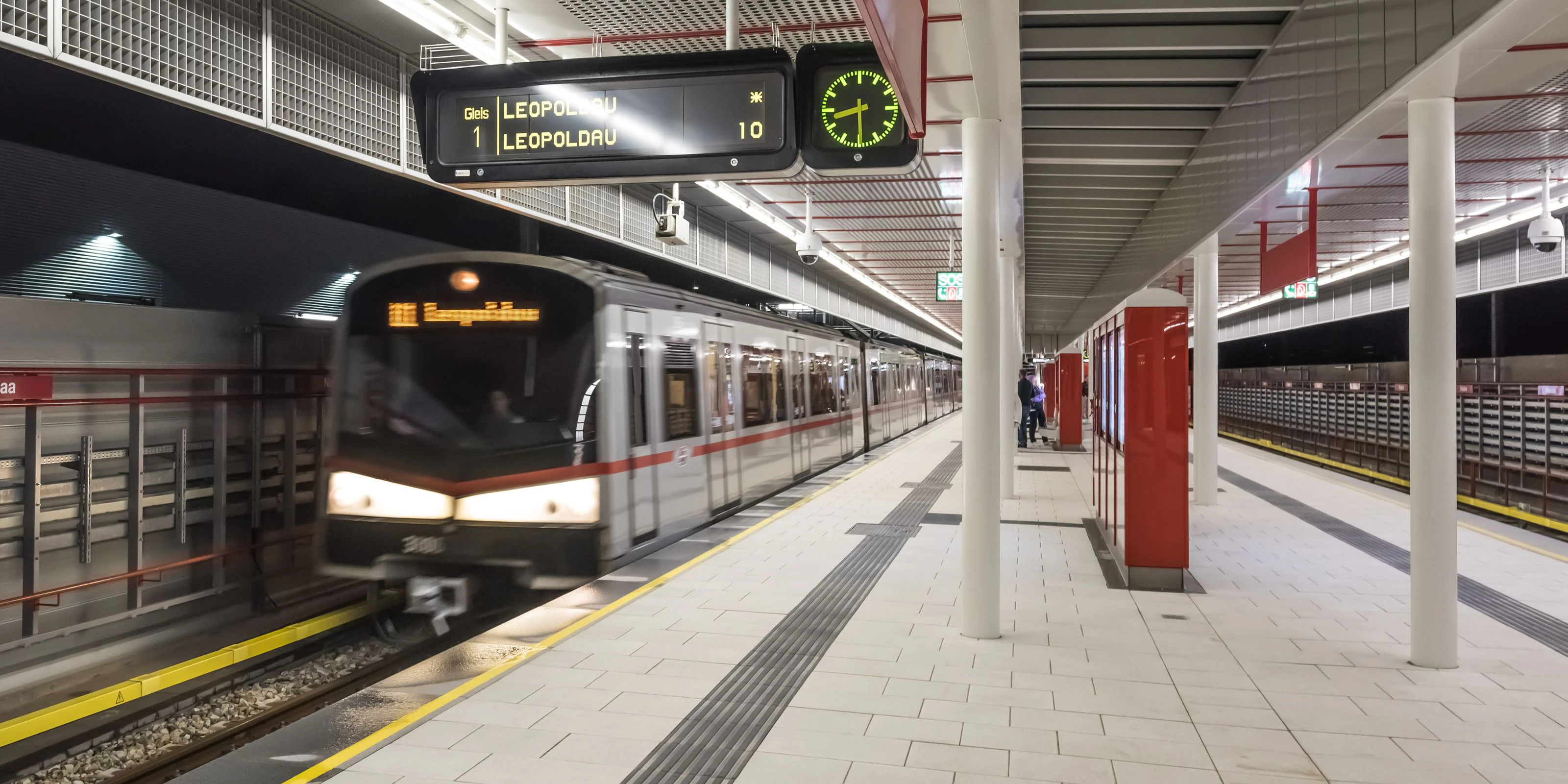 Die U1 in Wien
