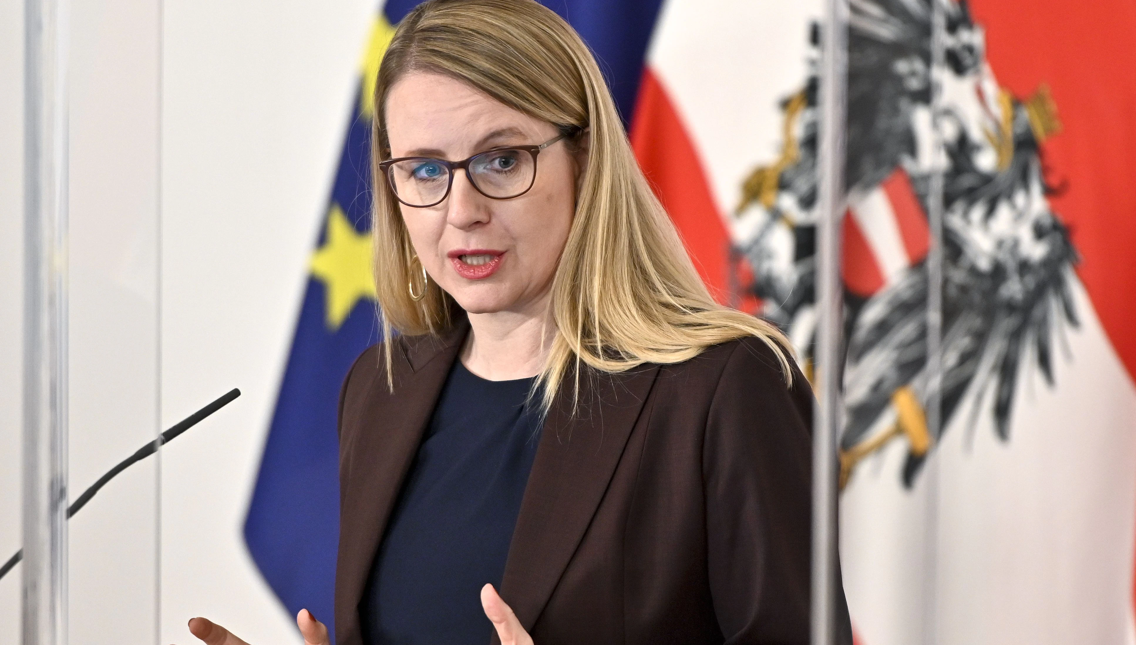 Wirtschaftsministerin Margarete Schramböck (ÖVP)