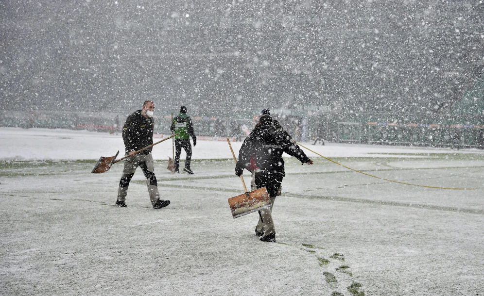 Schnee in Hütteldorf