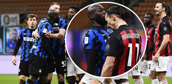 Ibrahimovic gegen Lukaku: Aufregung beim Milan-Derby
