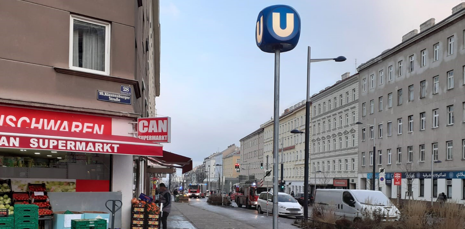 Bei der Station Troststraße gab es einen technischen Defekt