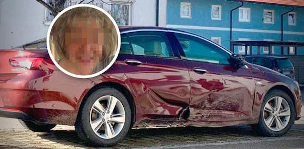 Der beschädigte Pkw der ermordeten Manuela K. war Ende Jänner in Traunstein gefunden worden.