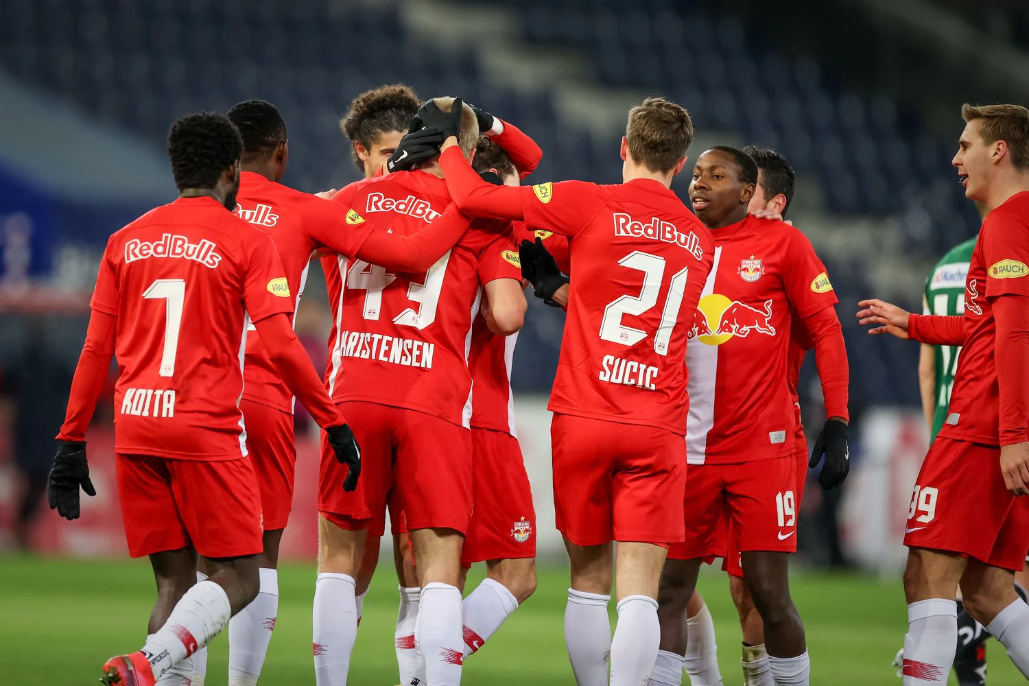 Salzburg feiert den zweiten Sieg im Frühjahr. 