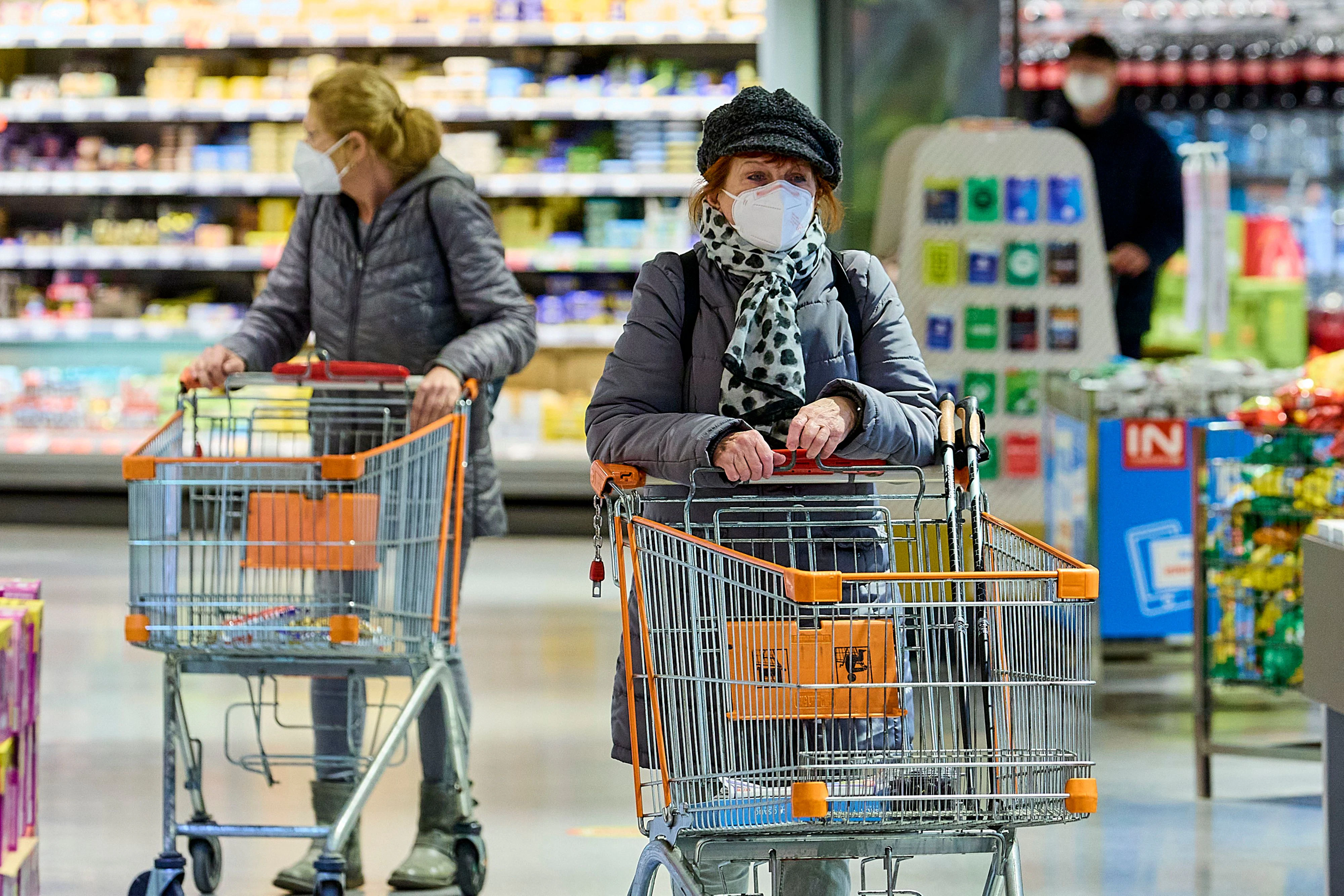 FFP2-;Masken sind seit 25. Jänner beim Einkaufen Pflicht.