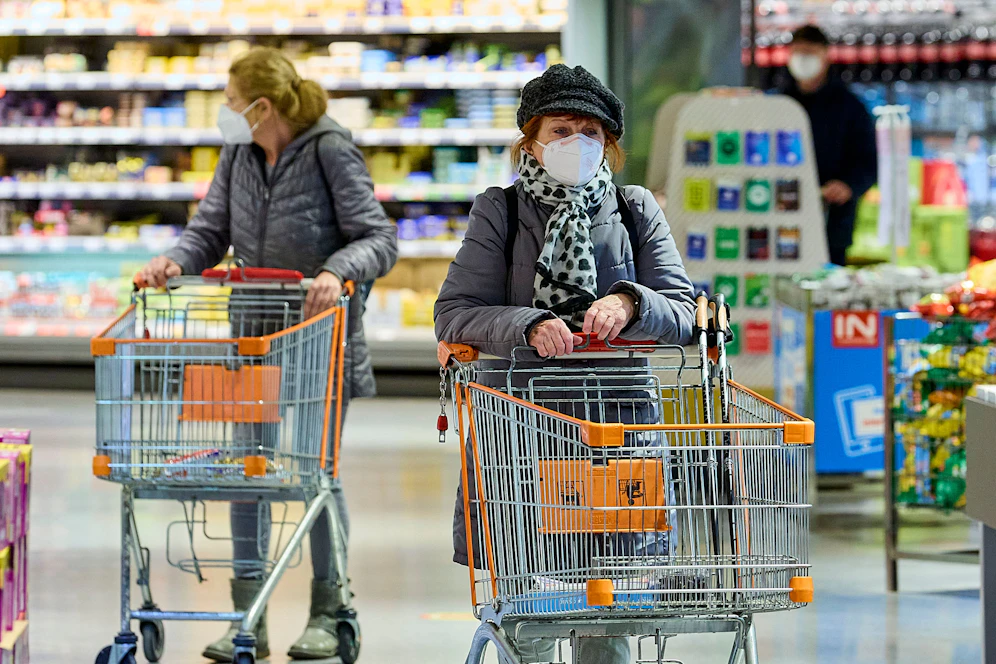 FFP2-Masken sind seit 25. Jänner beim Einkaufen Pflicht. (Symbolbild)