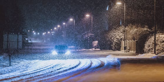 Schnee-Chaos in Österreich