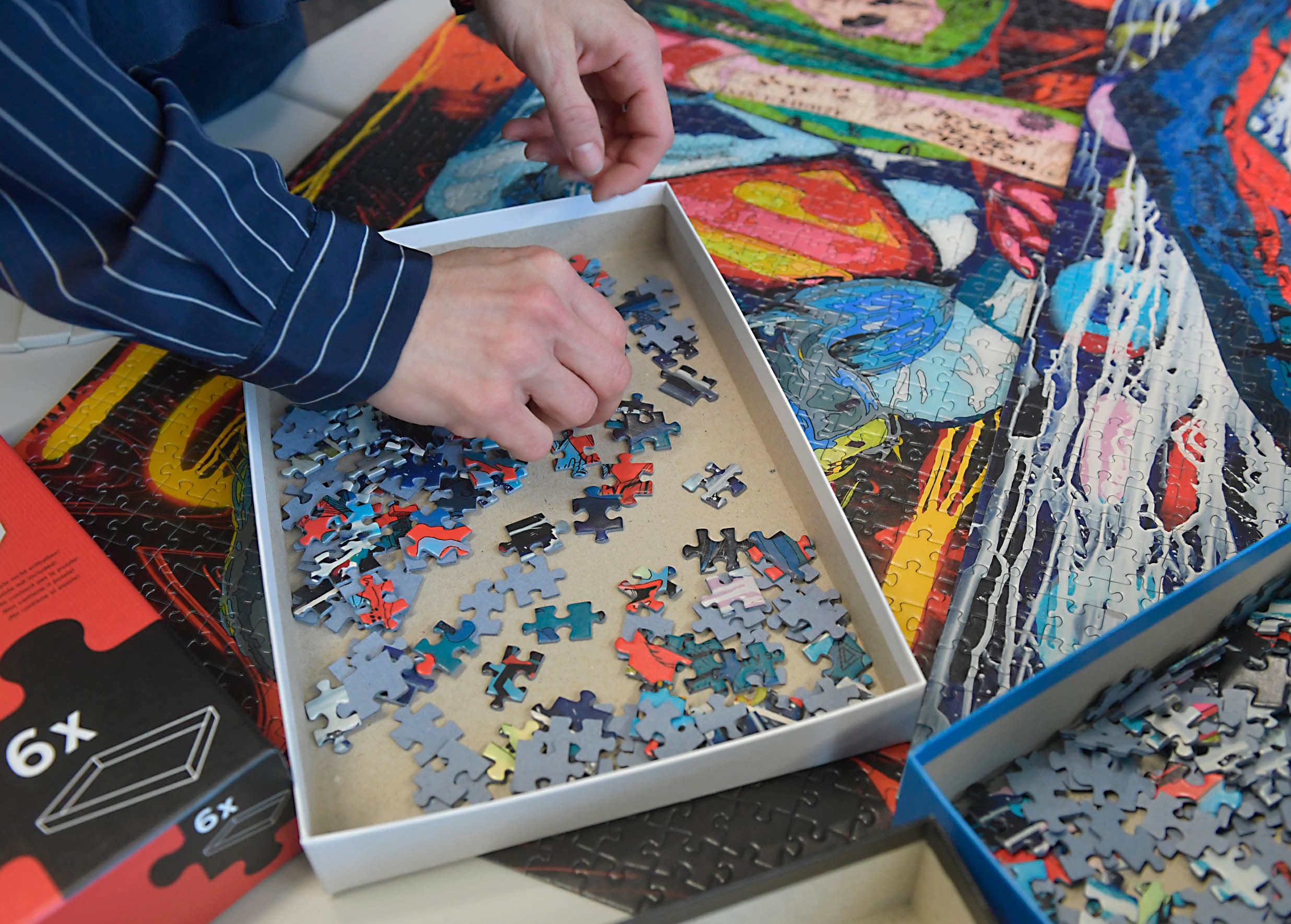 Im Lockdown entdeckten viele das Puzzeln wieder für sich.