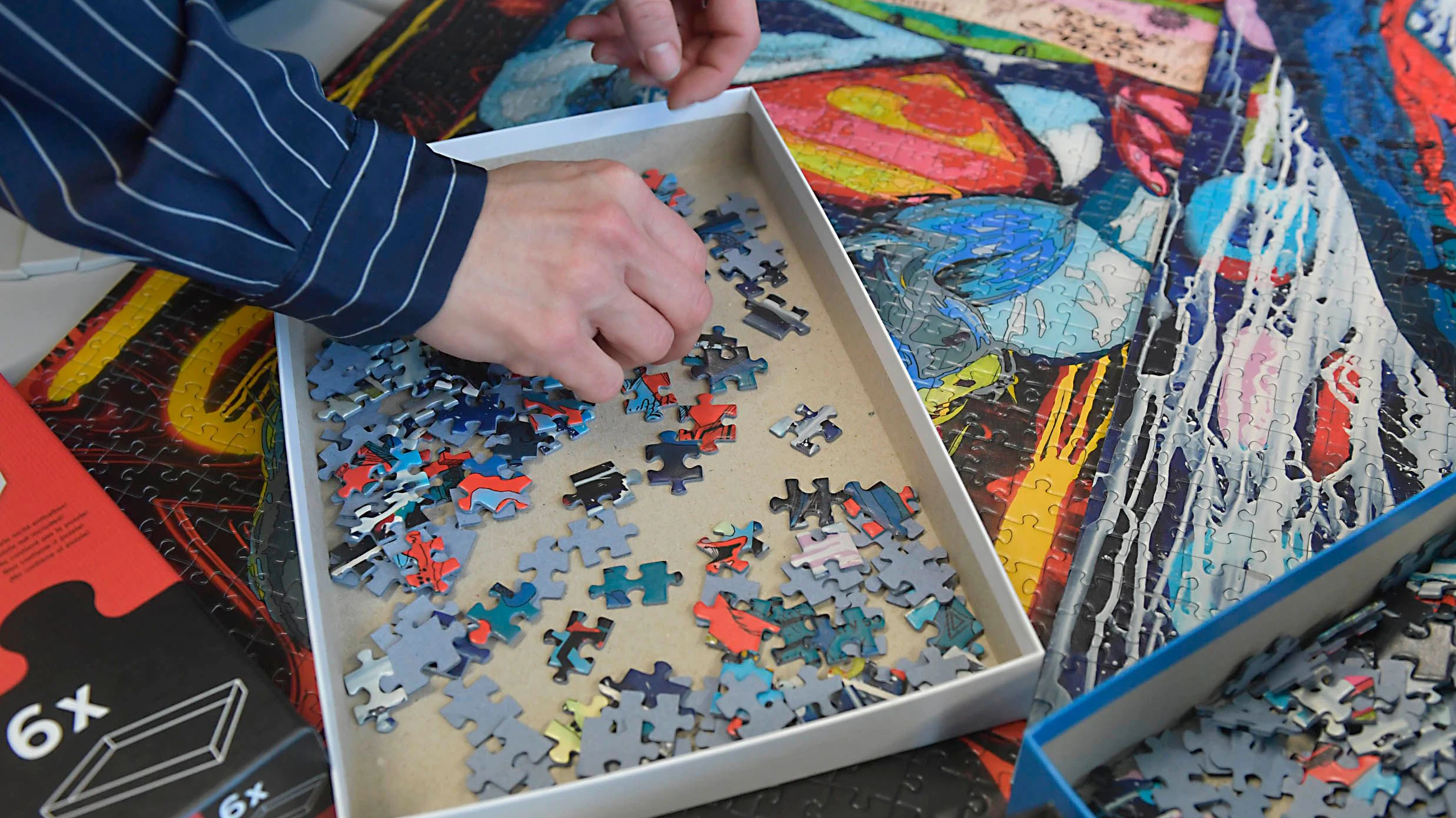 Im Lockdown entdeckten viele das Puzzeln wieder für sich.