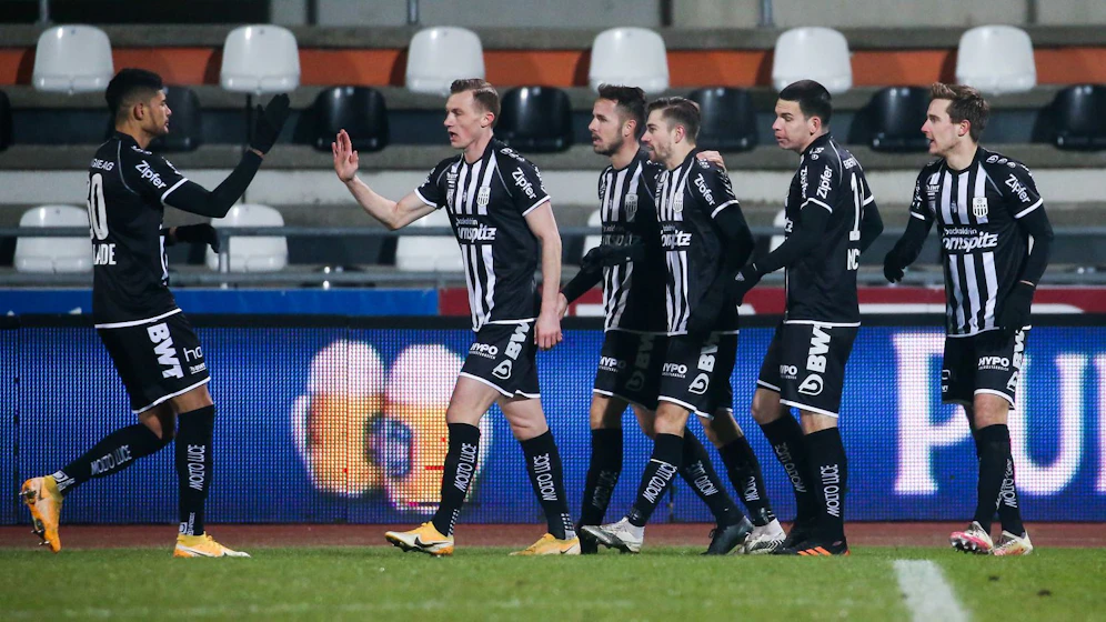 Der LASK gewinnt in Wolfsberg. 