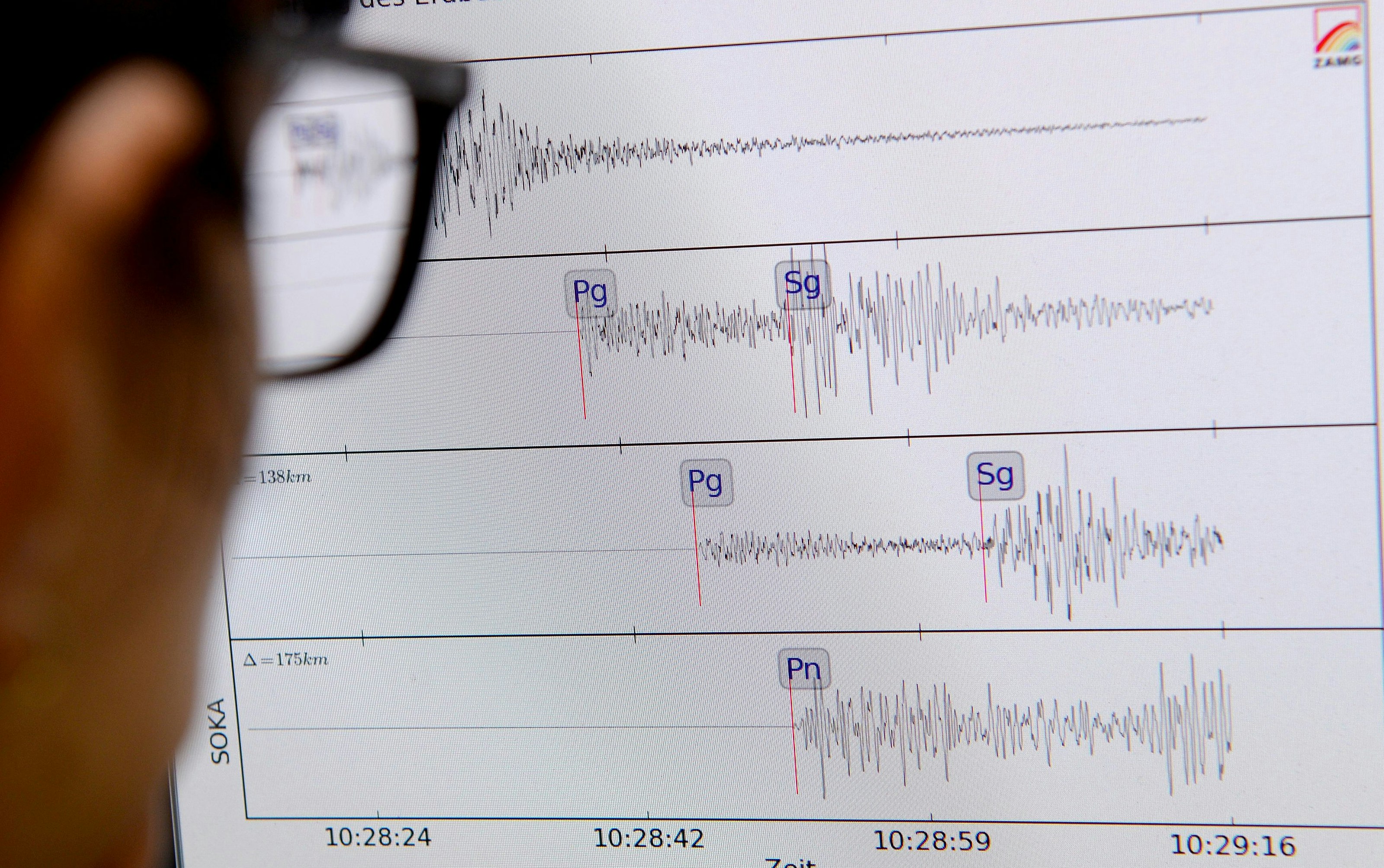 Das Erdbeben in der Steiermark erreichte eine Stärke von 3,4.