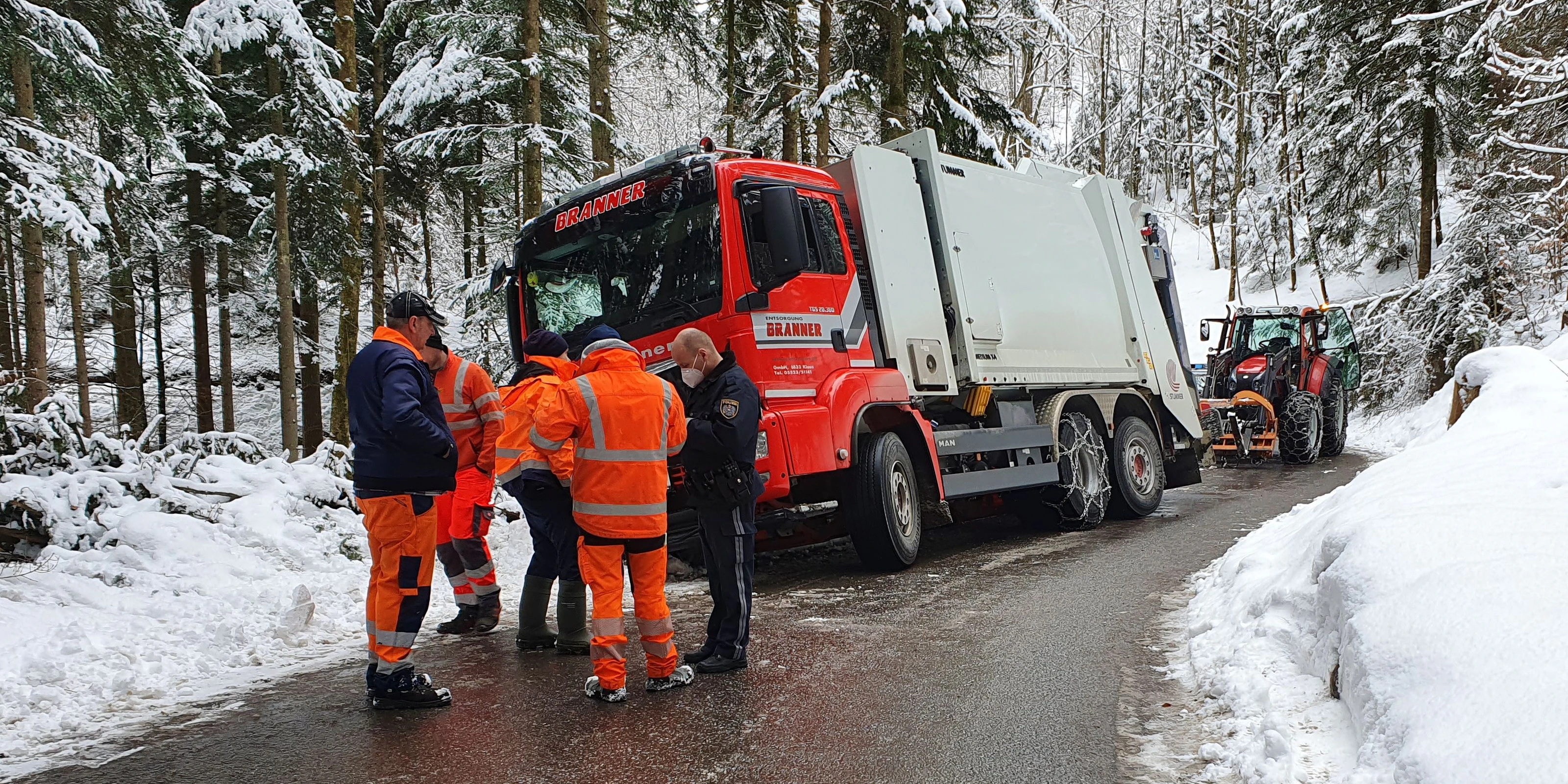Lkw-Unfall Frastanz