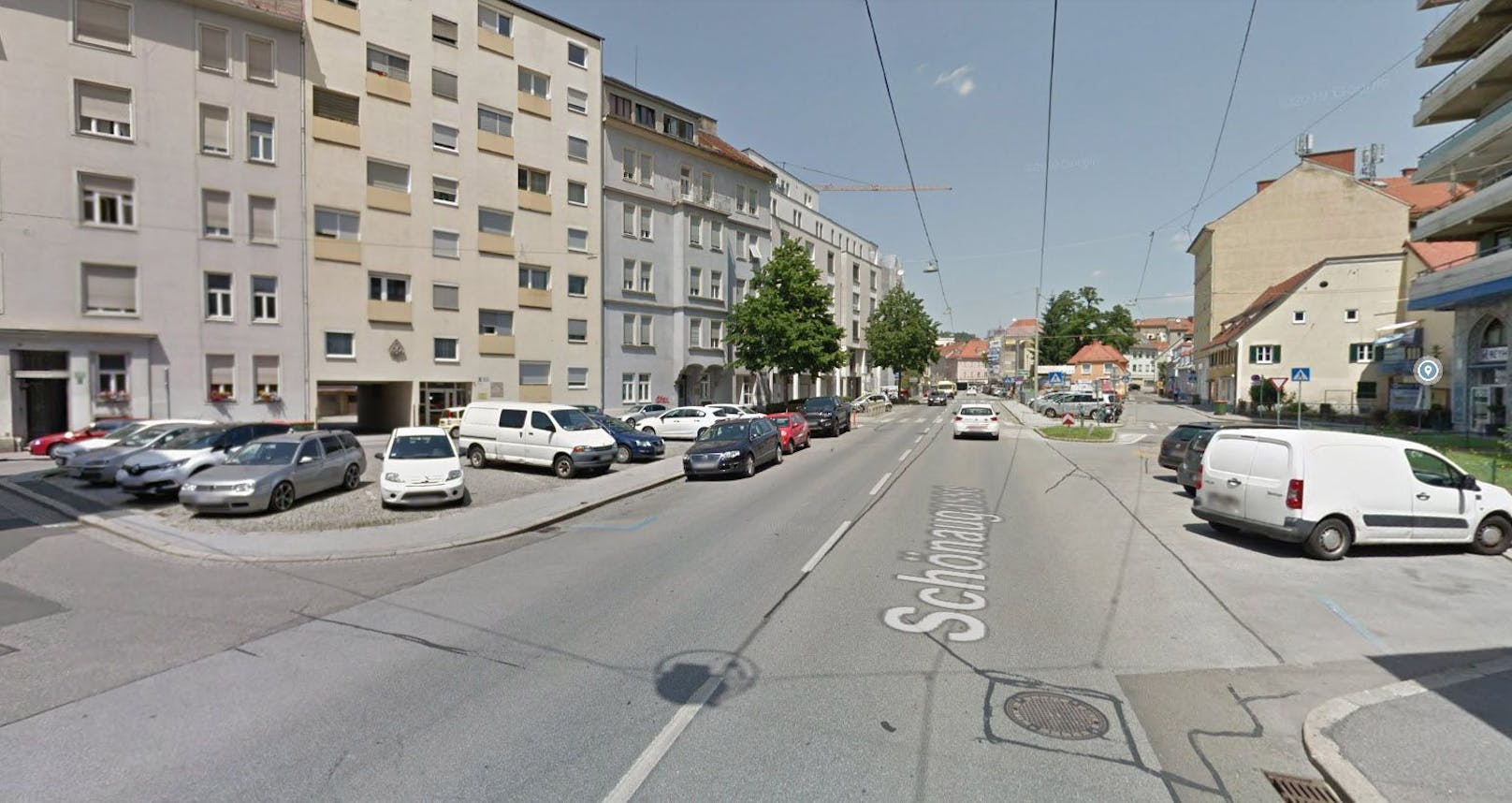 Der Unfall ereignete sich im Grazer Bezirk Jakomini.