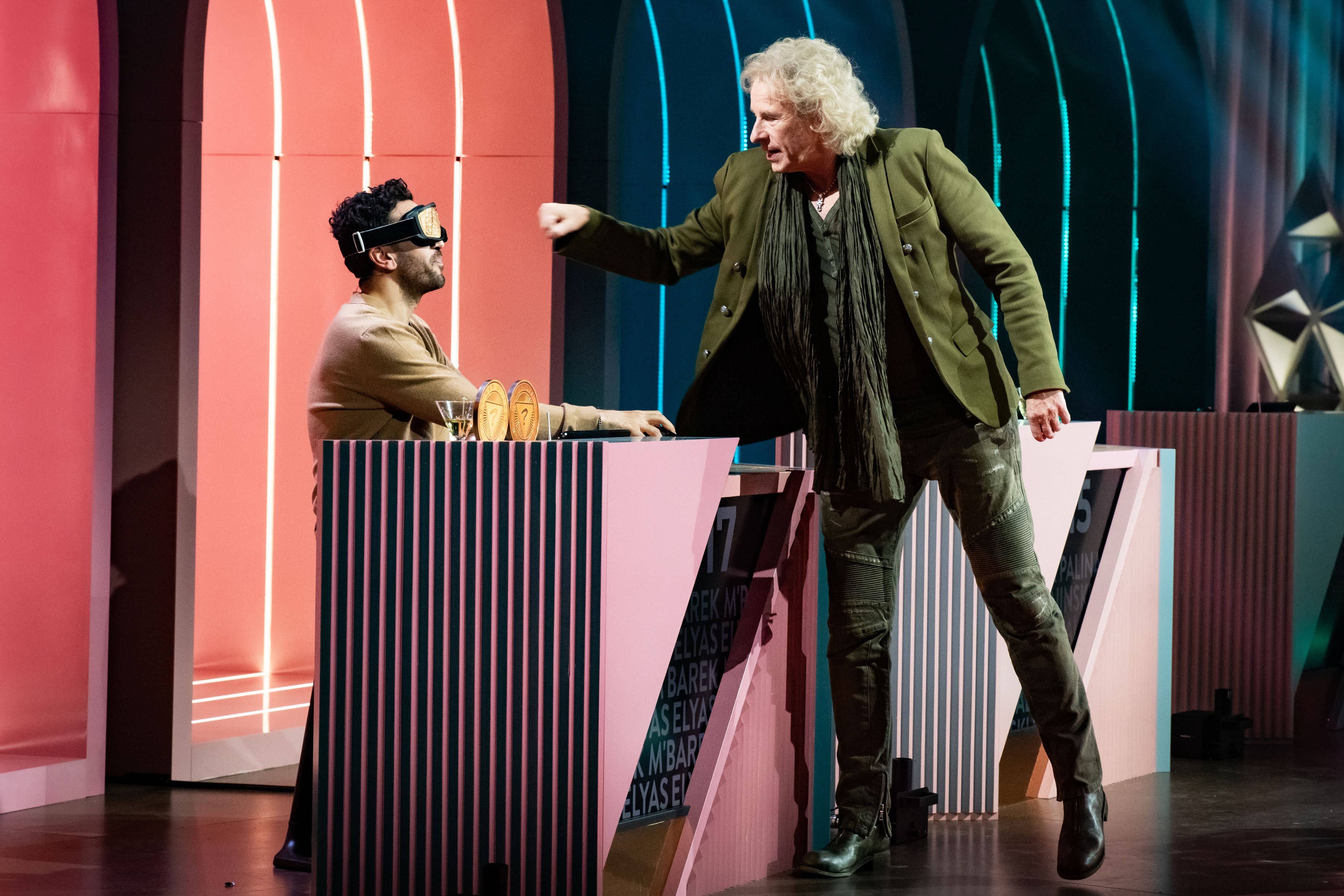 Tricks und Ablenkungsmanöver haben <strong>Thomas Gottschalk</strong> nichts genützt: <strong>Elyas M'Barek</strong> (li.) wird die nächste Ausgabe von 