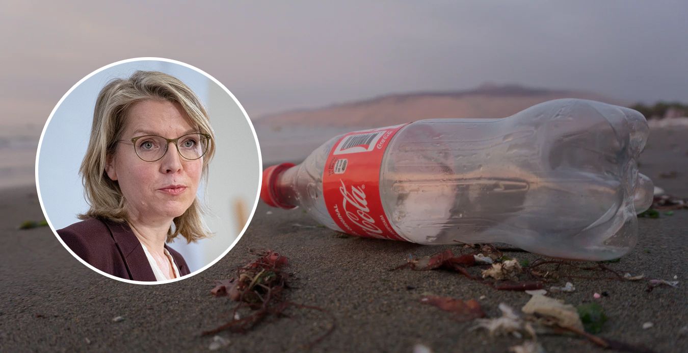 Umwelt- und Klimaministerin Leonore Gewessler ist für den Plastikpfand.